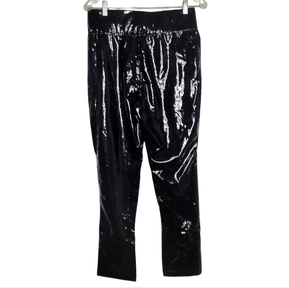 STEVE MADDEN Eden Patent Faux Leather Liquid High Rise Legging - Picture 5 of 10